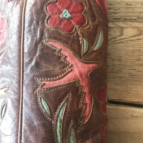 Old Gringo Red Golondrina Cowboy Boots Size 7.5 - Picture 4 of 8